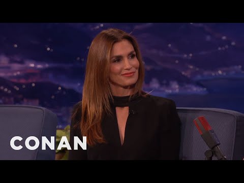 Cindy Crawford Nearly Ended Up In Bed With George Clooney | CONAN on TBS