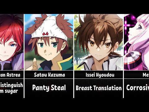 Weirdest Superpowers of Anime Characters