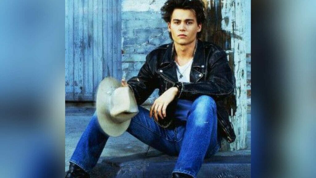 Young Johnny Depp and his life at the time.