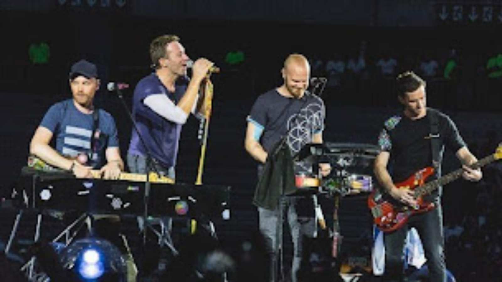 Coldplay at a concert