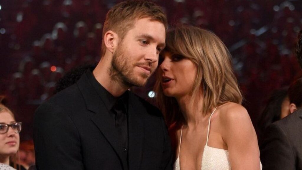 Taylor Swift and Calvin Harris 