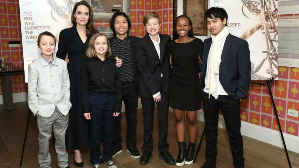 Angelina Jolie kids adopted