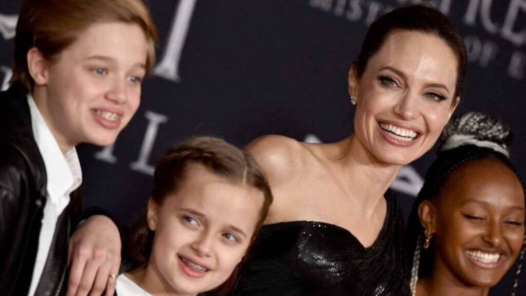 Angelina Jolie kids adopted