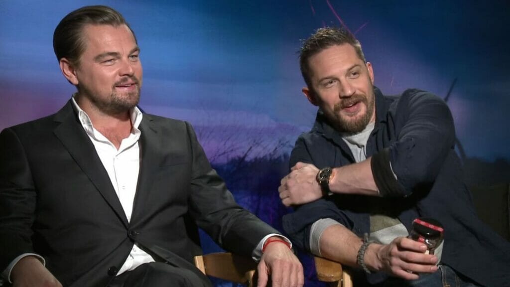 leonardo dicaprio friendship with tom hardy