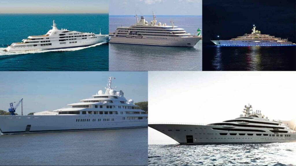 top 5 biggest yacht
