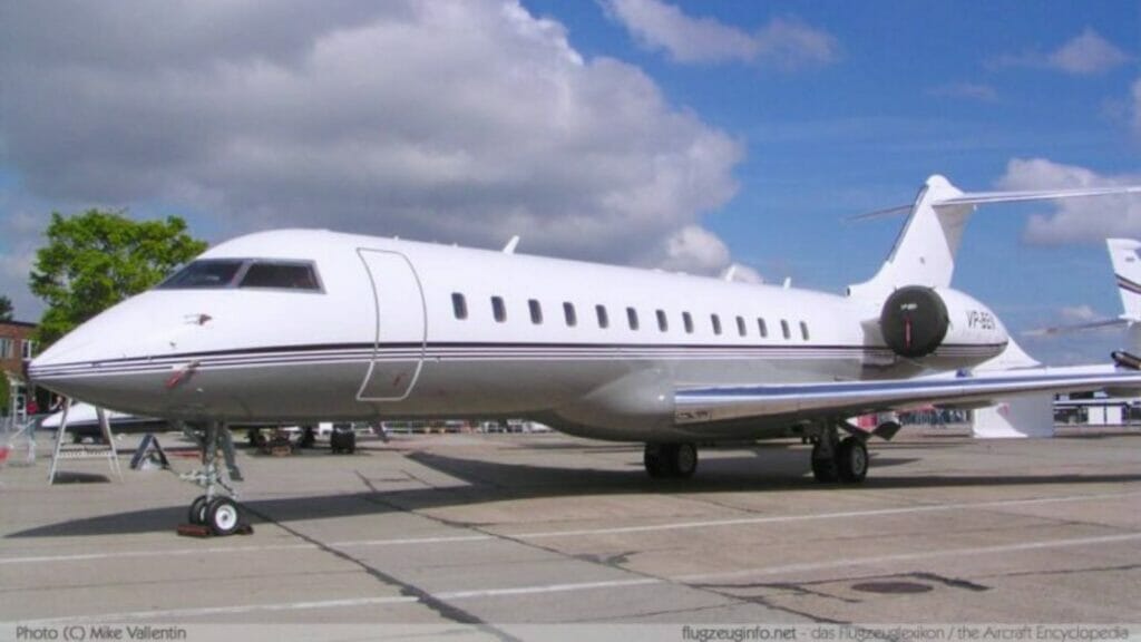 Bombardier BD-700 Global Express Bill Gates