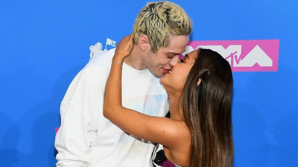 Ariana Grande and Pete Davidson