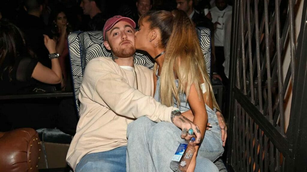 Mac Miller with Ariana Grande