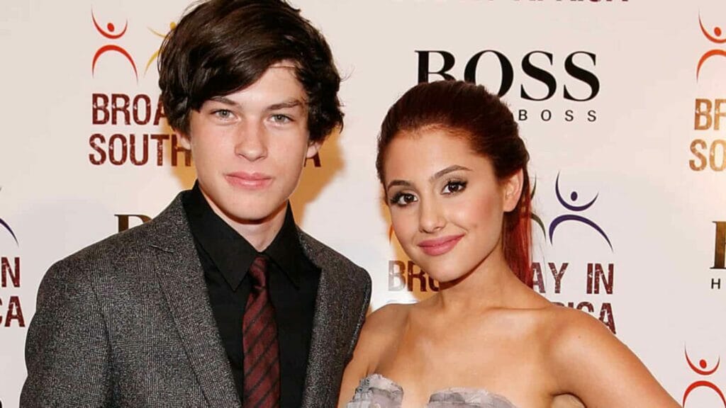 Graham Phillips and Ariana Grande 