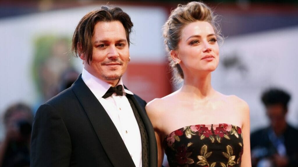 Amber Heard and Johnny