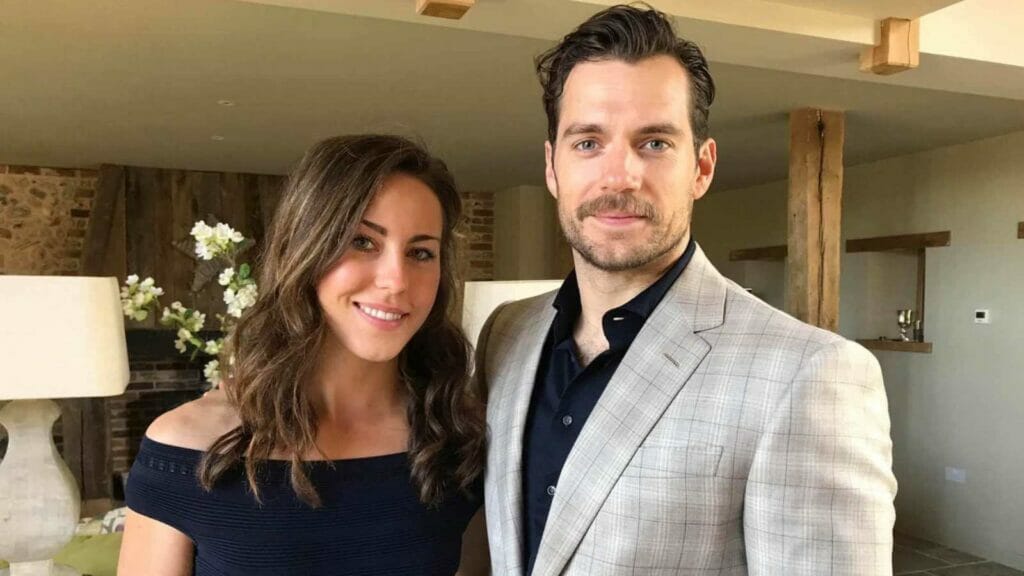 Henry Cavill and stuntwoman Lucy Cork