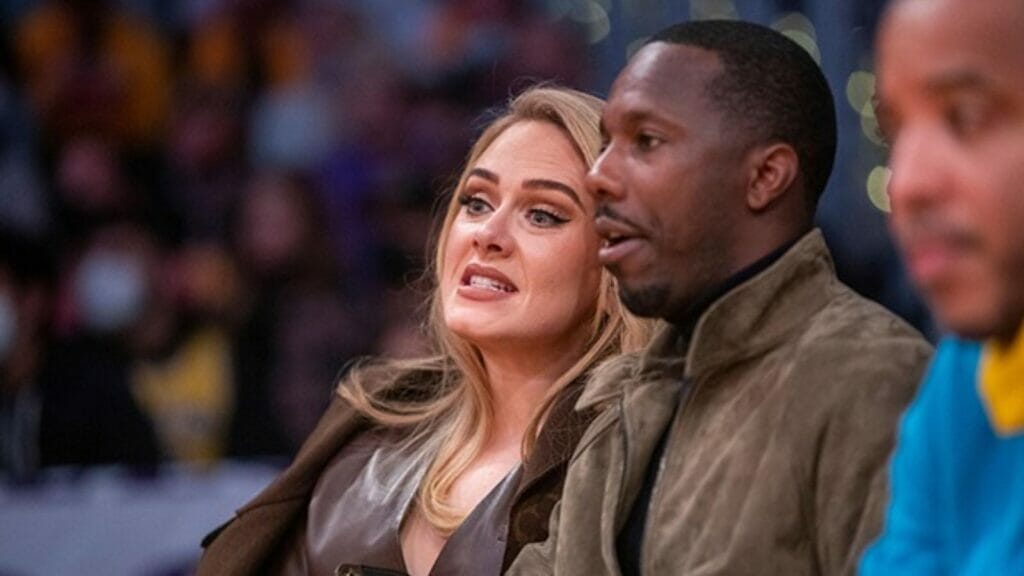 Adele and Rich Paul