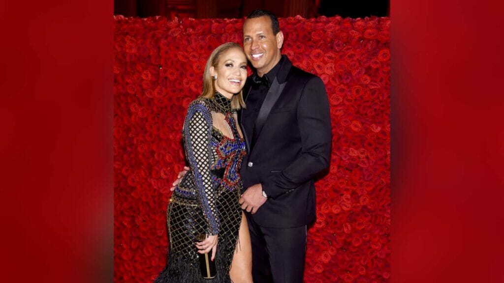 Alex Rodriguez and Jennifer Lopez