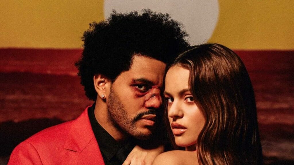The Weeknd and Rosalía