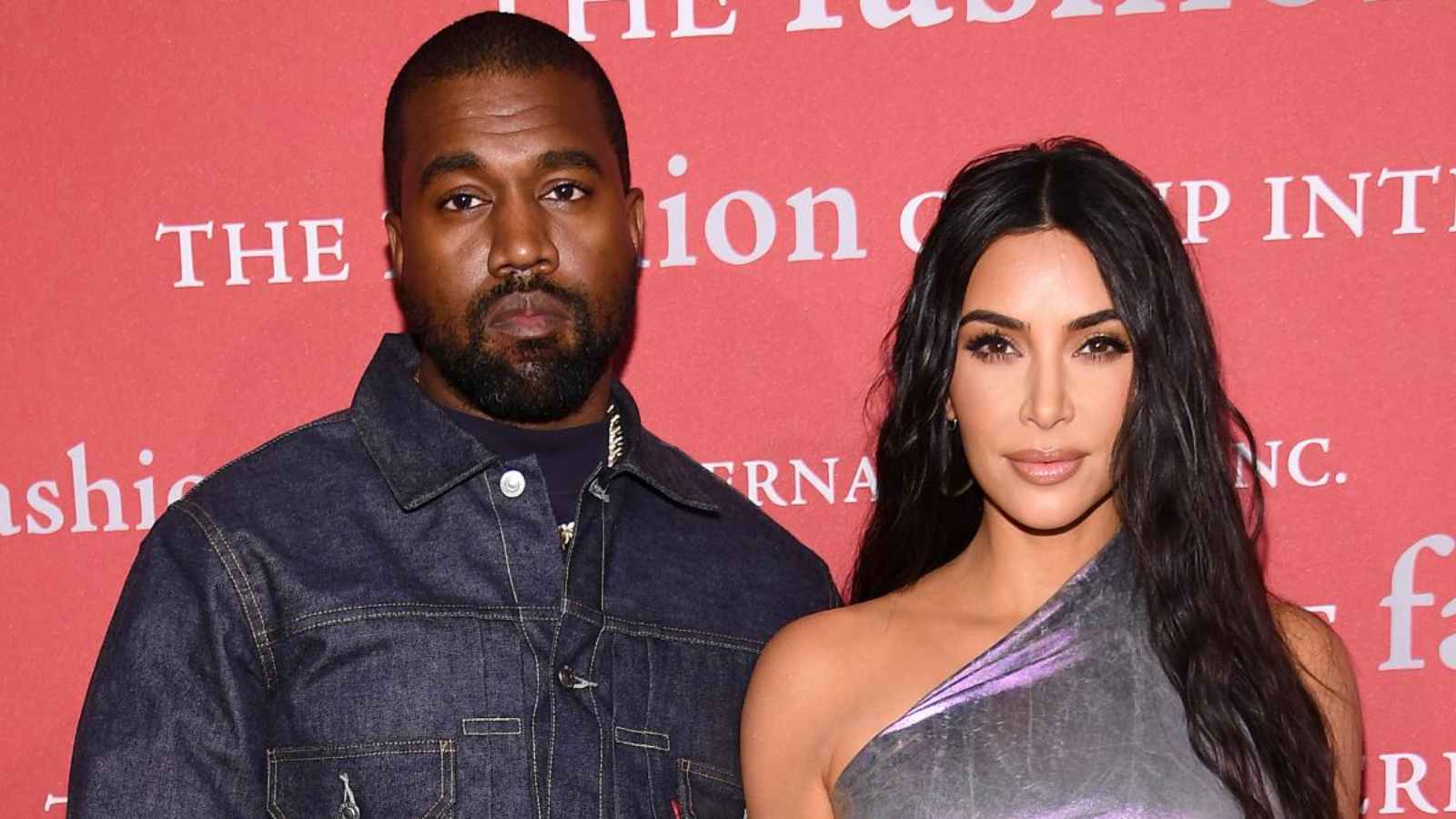 Kanye West and Kim Kardashian together