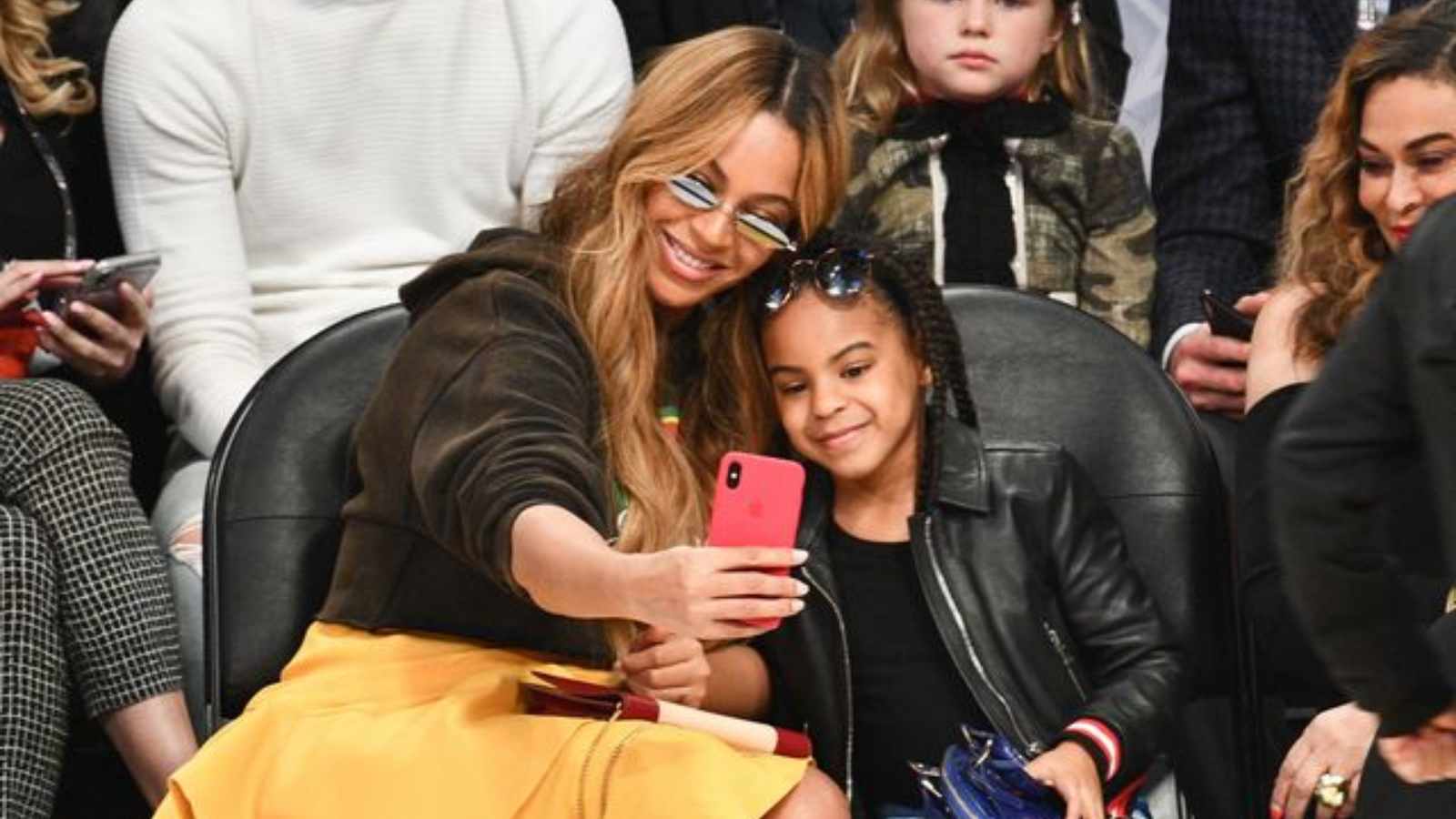Beyonce with Blue Ivy 