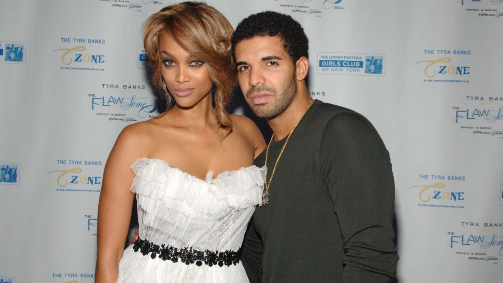 Drake and Tyra Banks