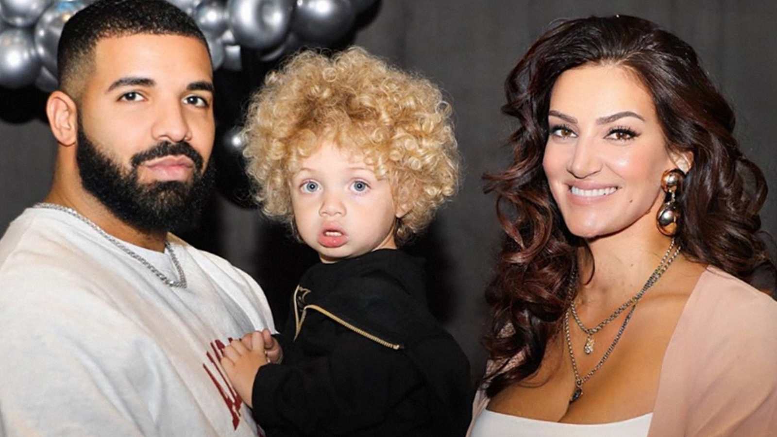 Drake and Sophie Brussaux with Son