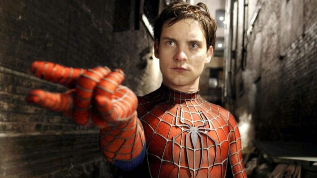 Tobey Maguire as Spiderman