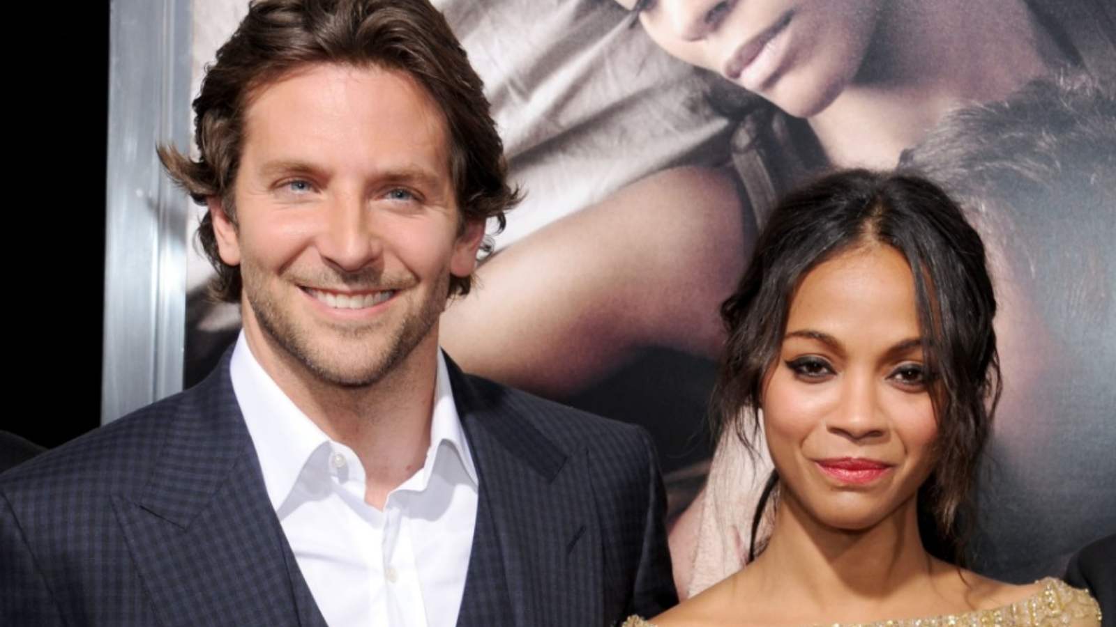 Bradley Cooper and Zoe Saldana