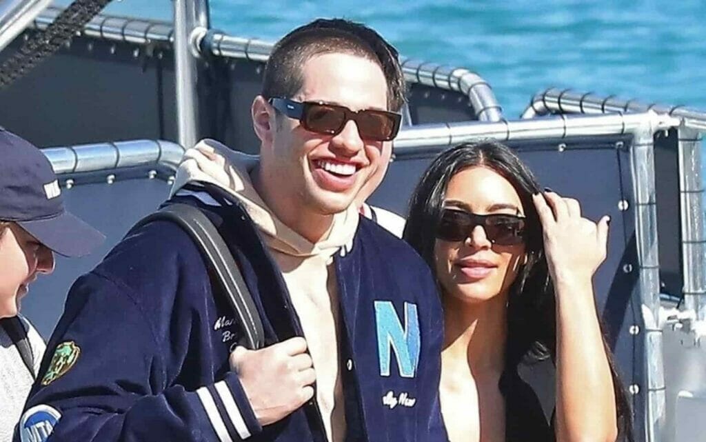 Kim Kardashian and Pete Davidson