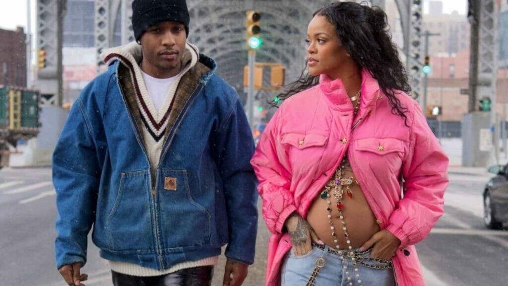 A$AP Rocky and Rihanna