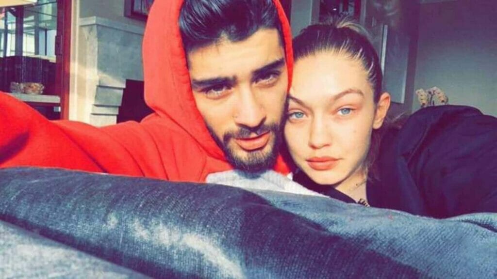 Zayn Malik with Gigi Hadid