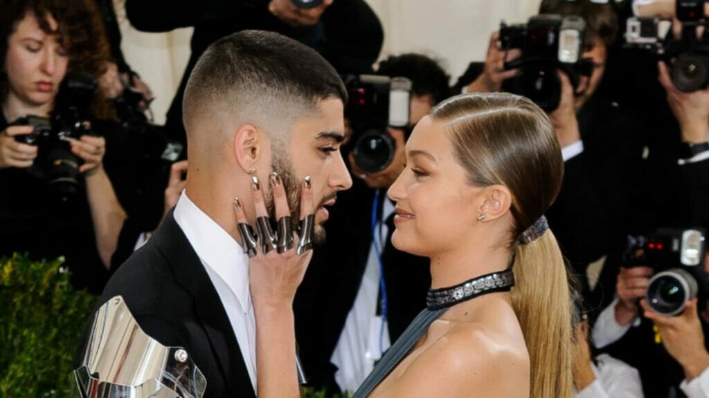 Zayn Malik with Gigi Hadid