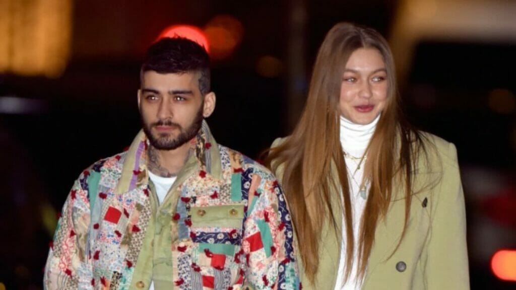 Zayn Malik with Gigi Hadid