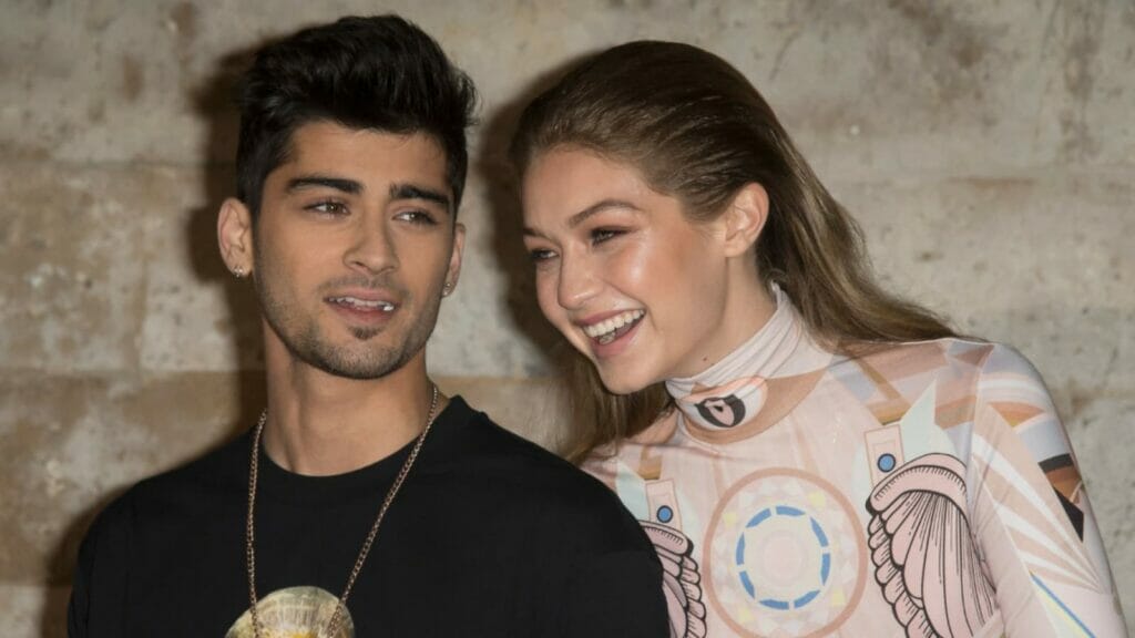 Zayn Malik with Gigi Hadid