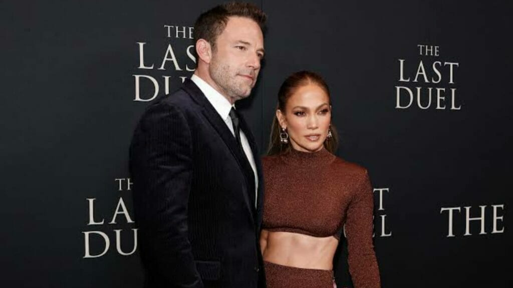 Ben Affleck and Jennifer Lopez