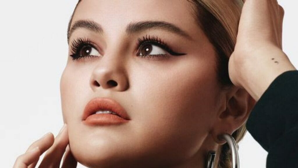 Selena for her cosmetic brand 'Rare'