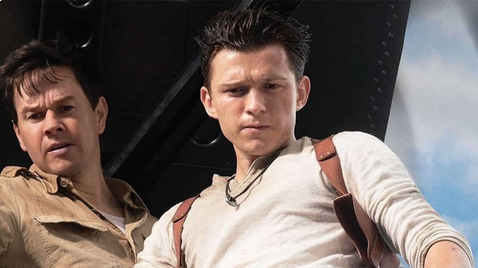 Tom Holland as Nathan Drake in Uncharted 2022