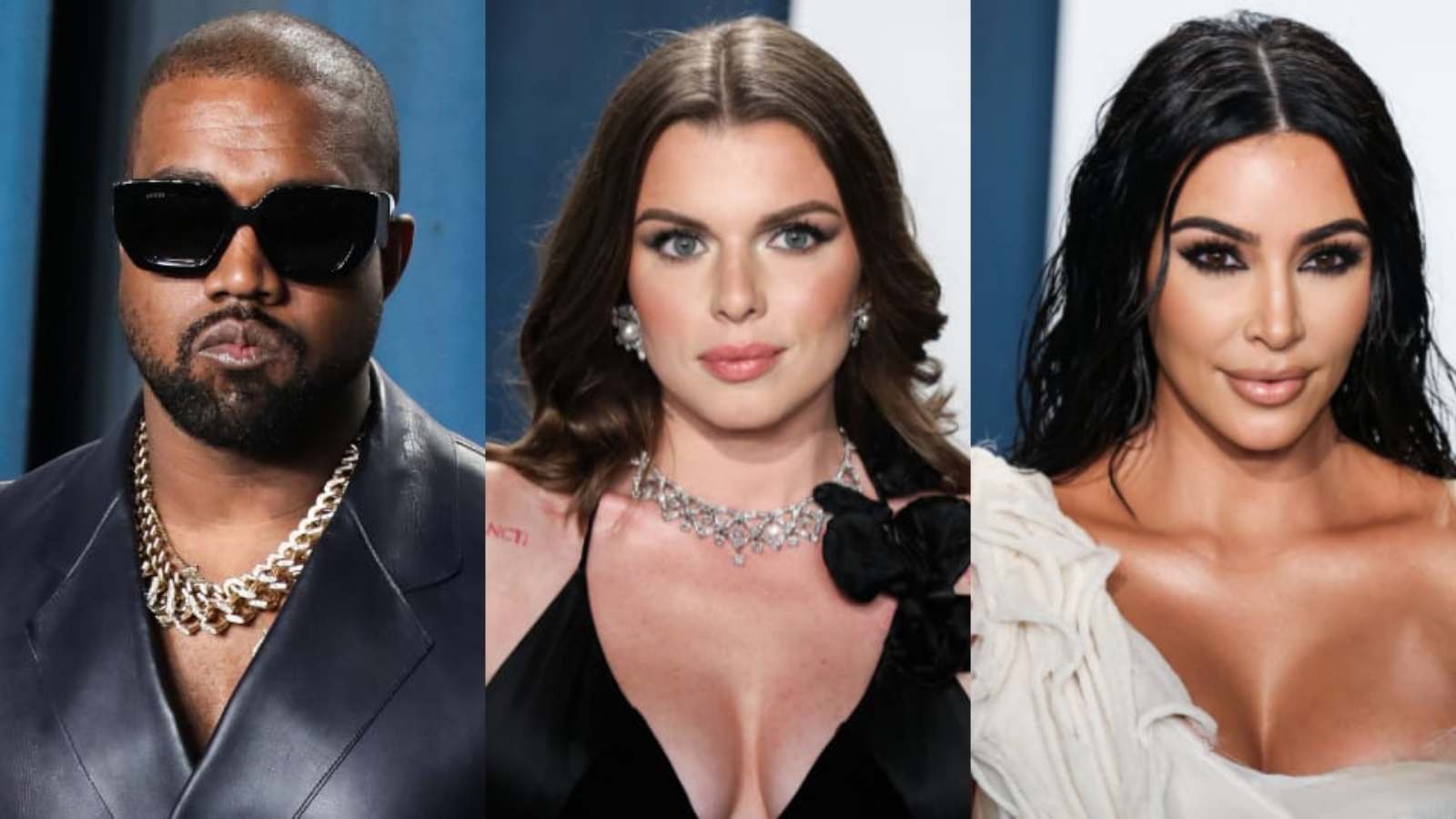 Kanye, Julia, and Kim