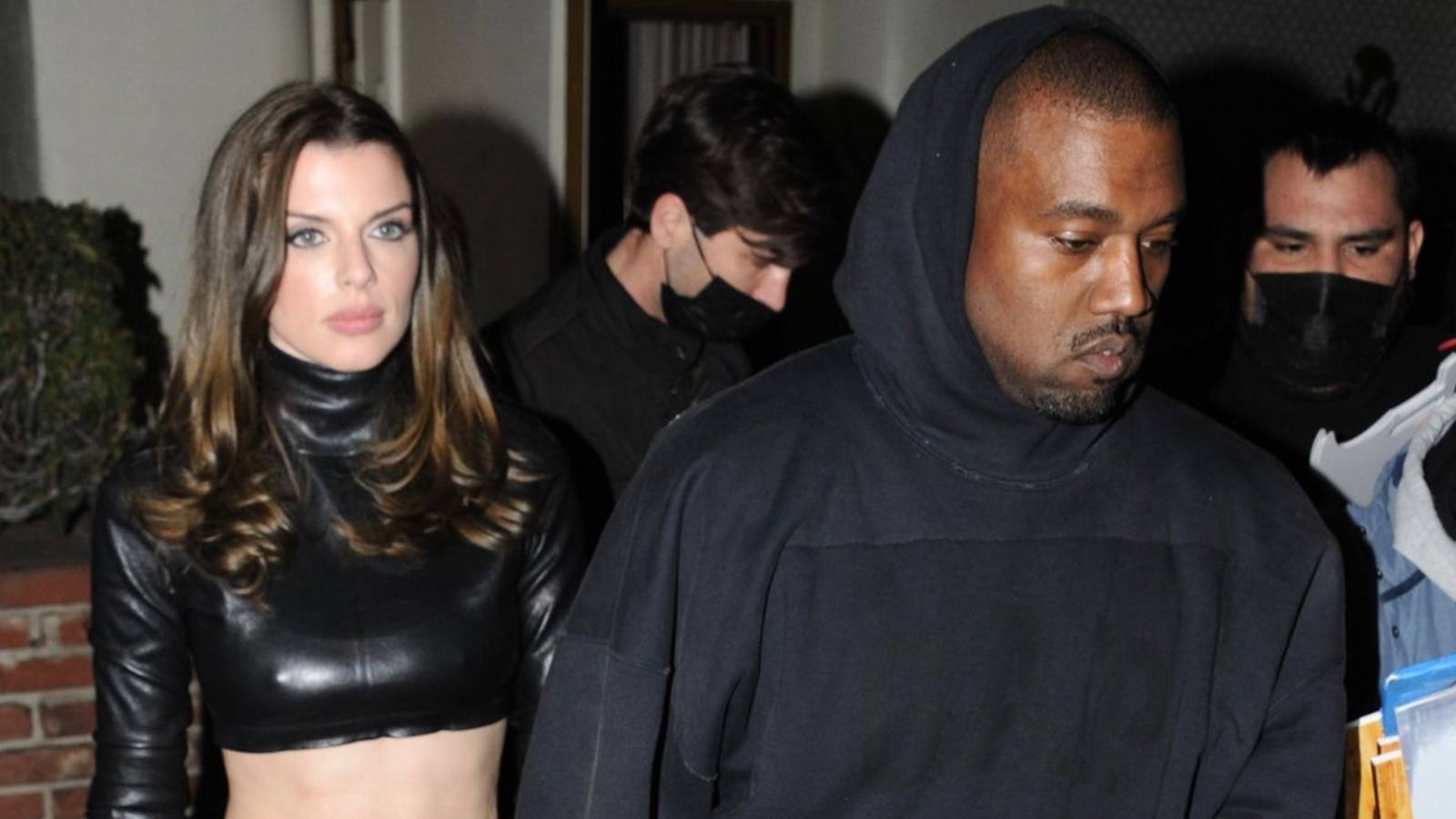 Julia Fox with Kanye West