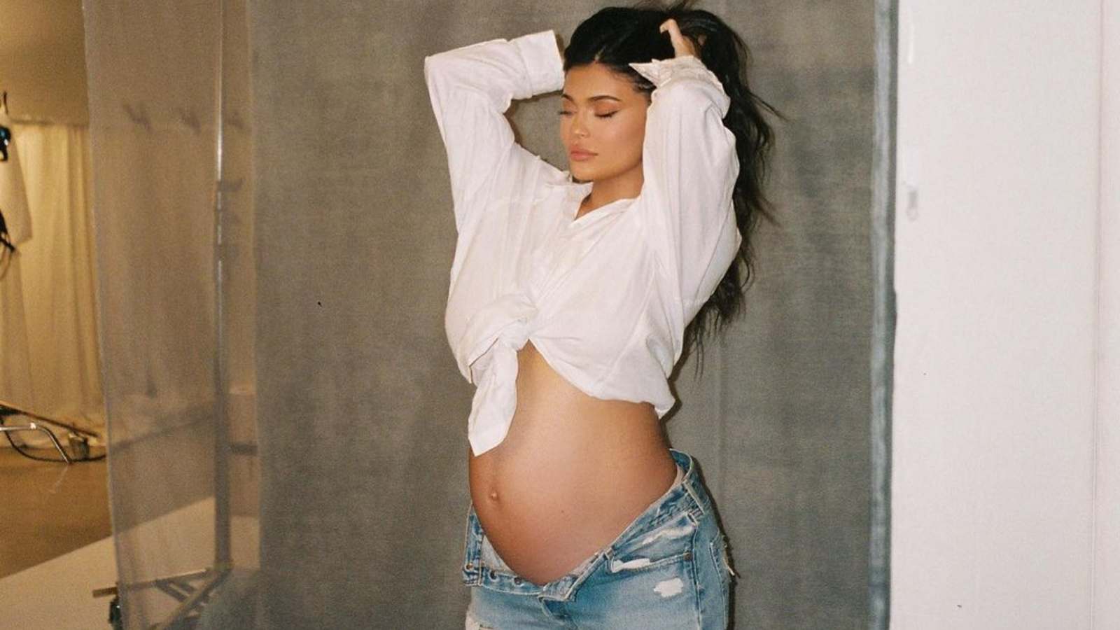 Kylie Jenner during her pregnancy