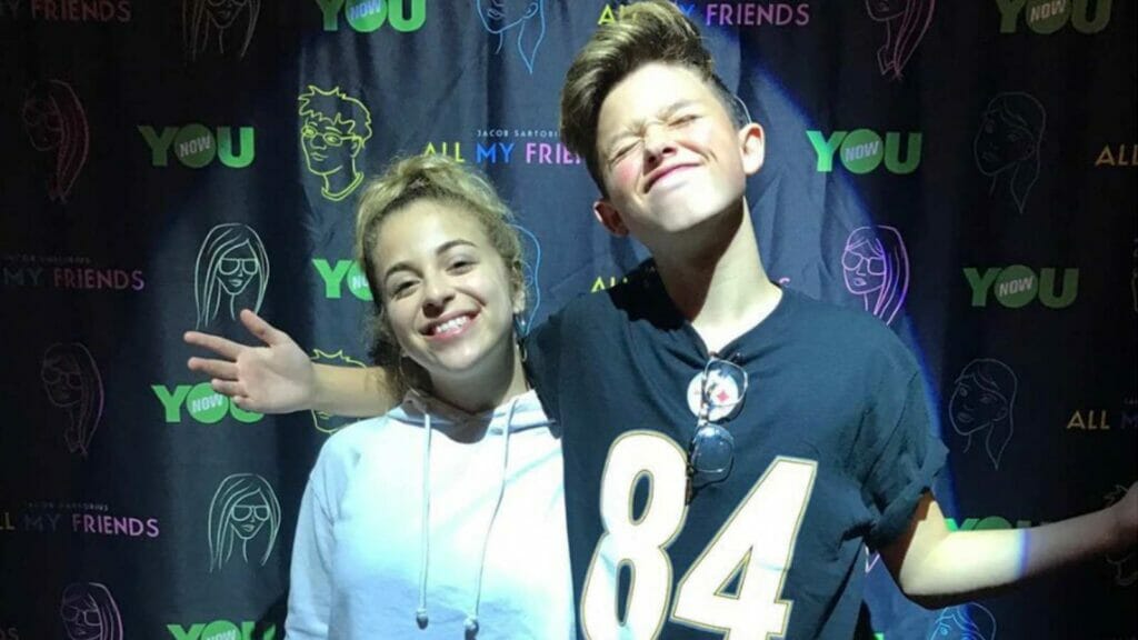 Jacob Sartorius With Baby Ariel