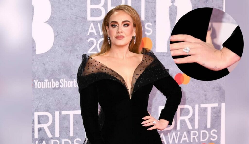 Adele At BRIT 2022