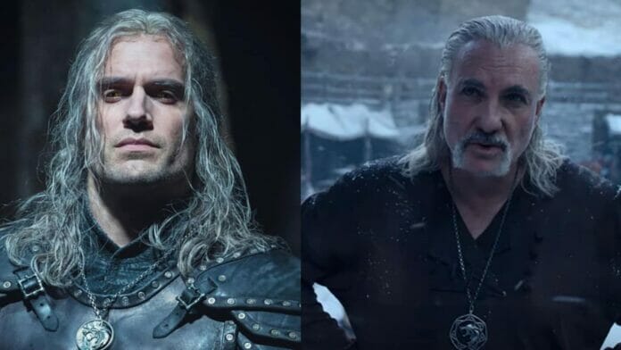 Geralt and Vesemir from The Witcher