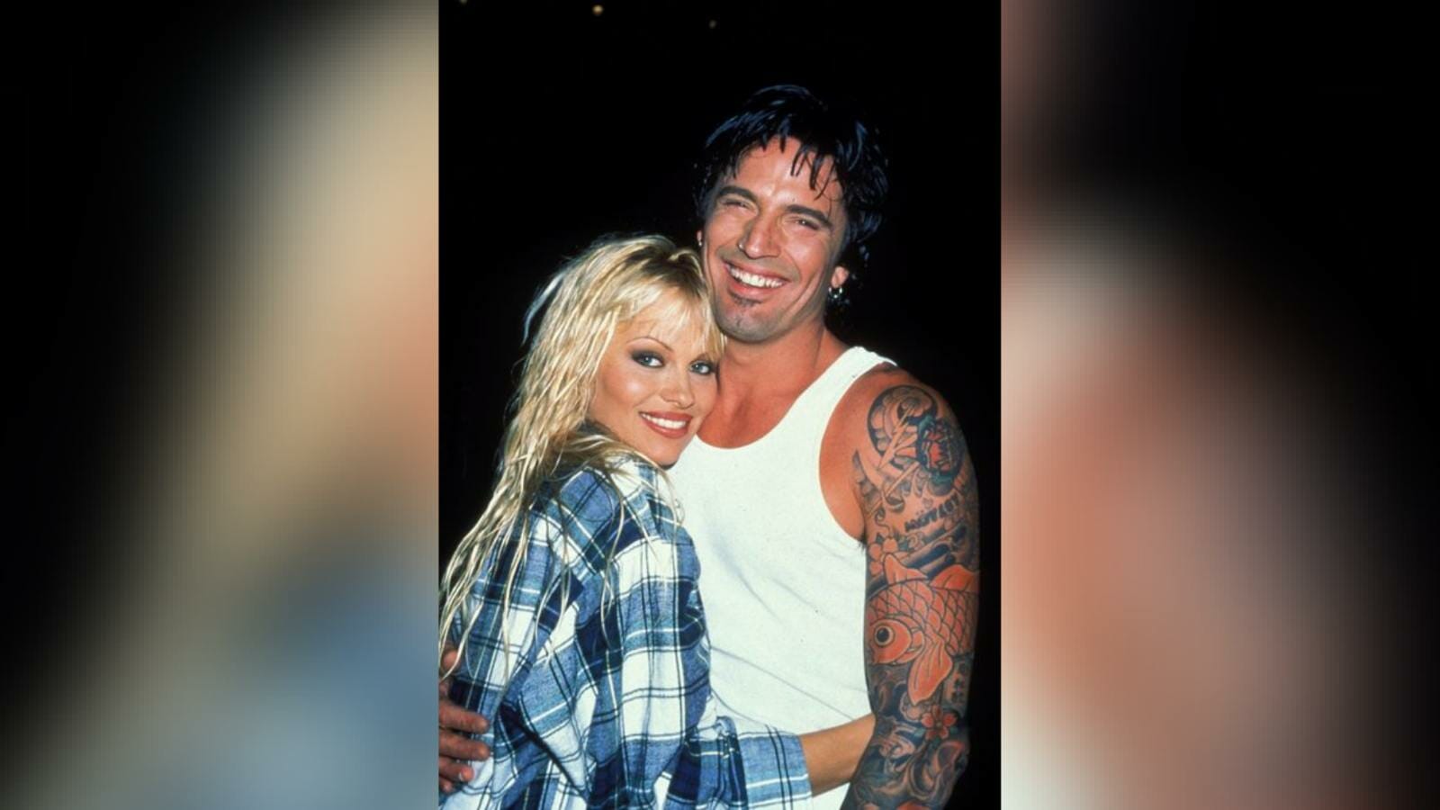 Pamela Anderson and Tommy Lee 