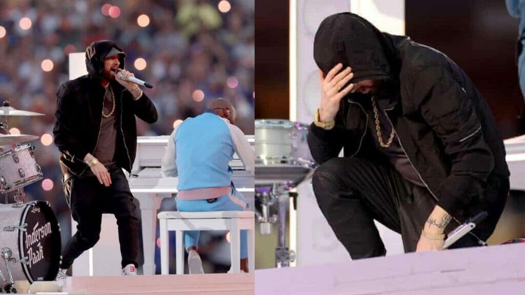 Eminem at Super Bowl