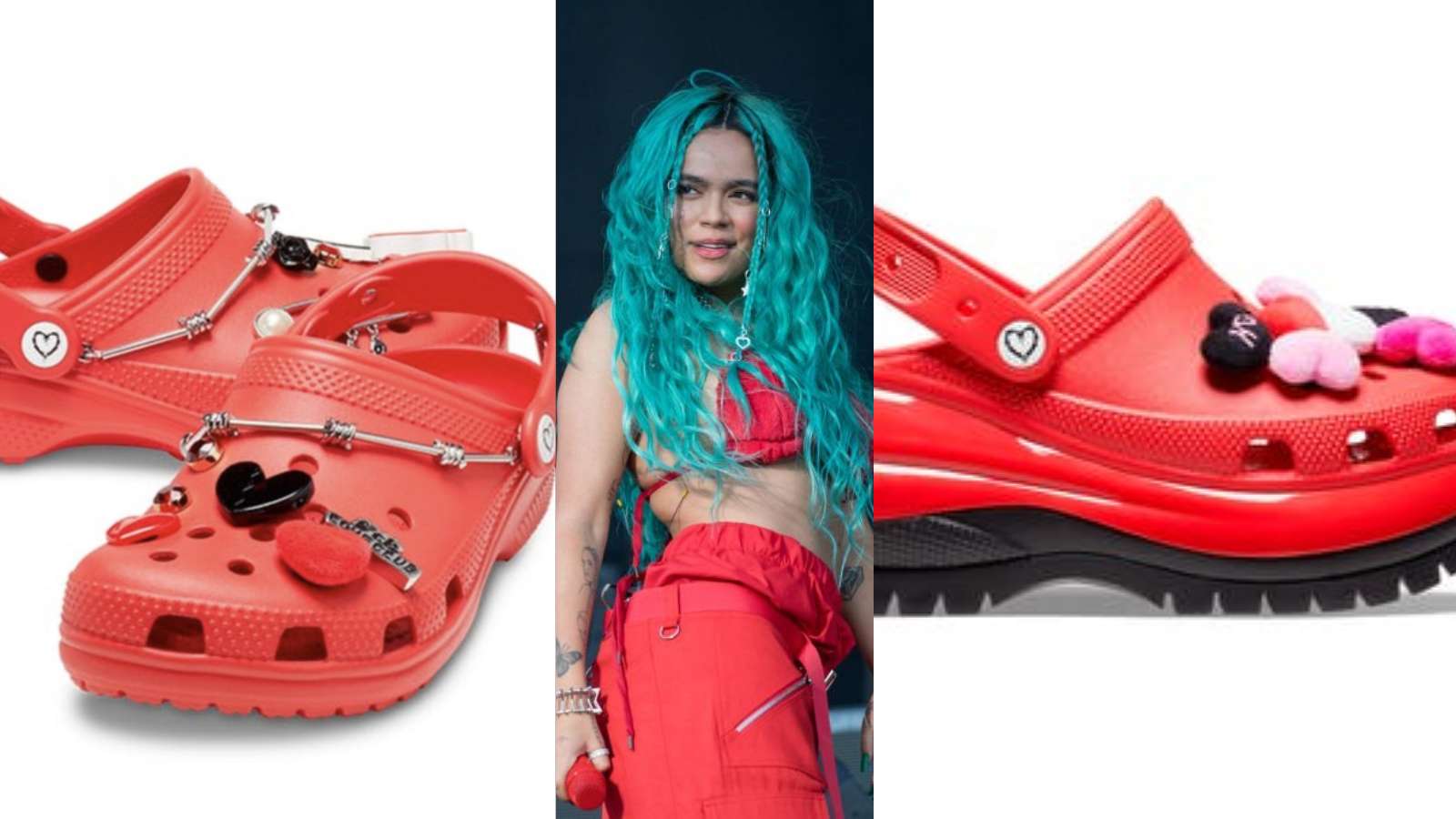 Karol G lanza su colección de sandalias de Crocs 