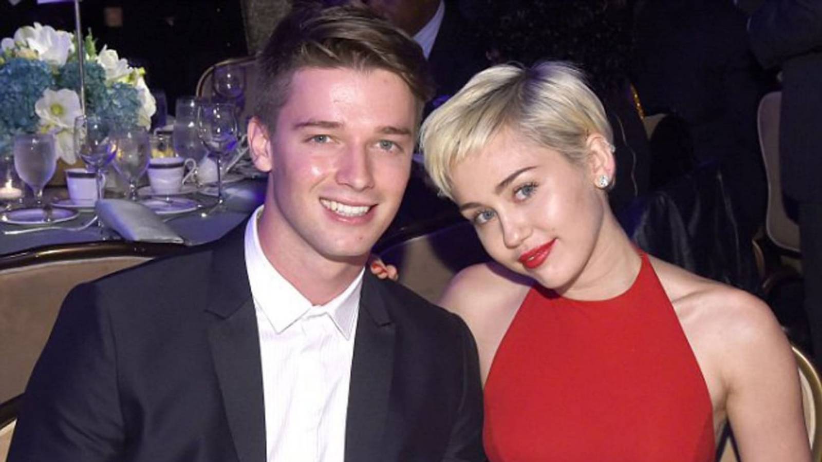 Miley Cyrus and Patrick Schwarzenegger 