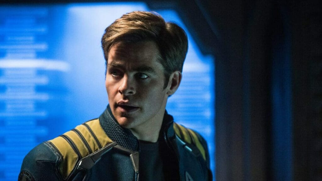 Chris Pine in Star Trek