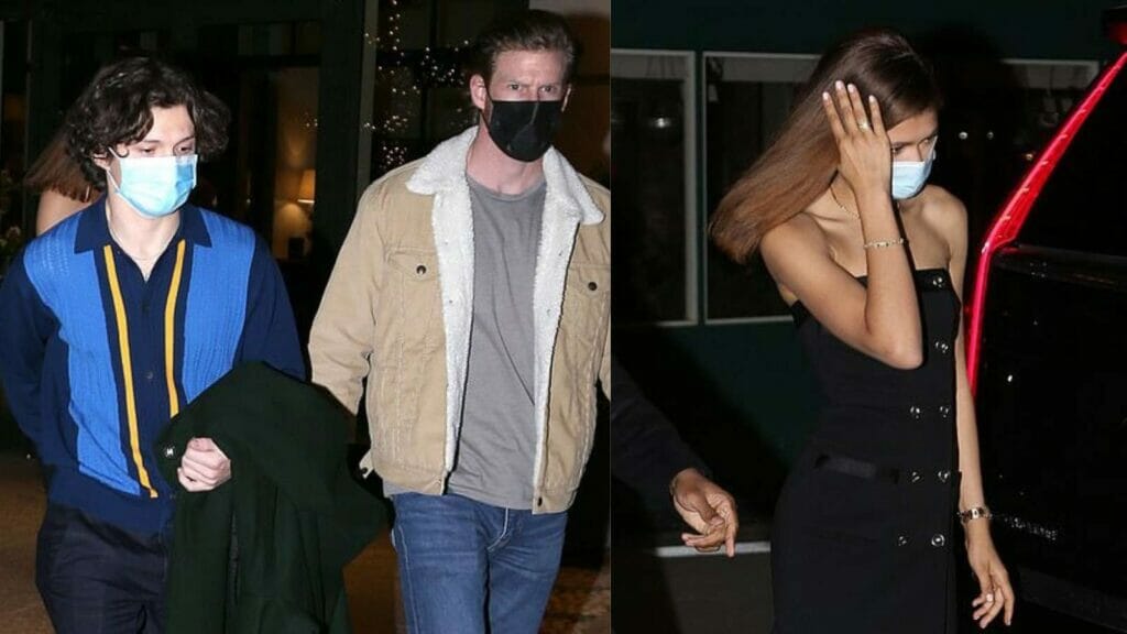 Zendaya and Tom Holland on a Dinner date