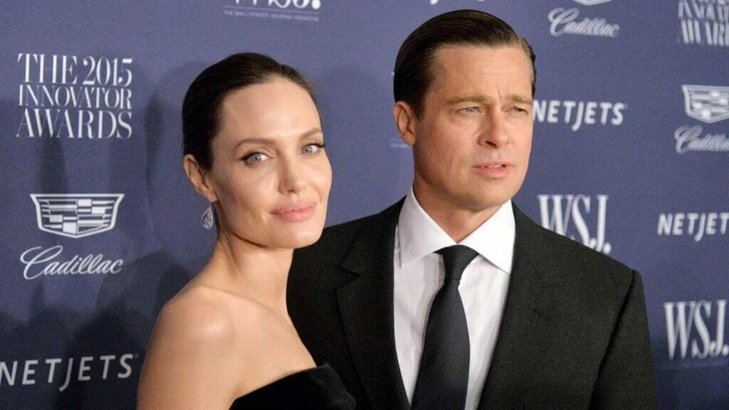 Angelina Jolie and Brad Pitt