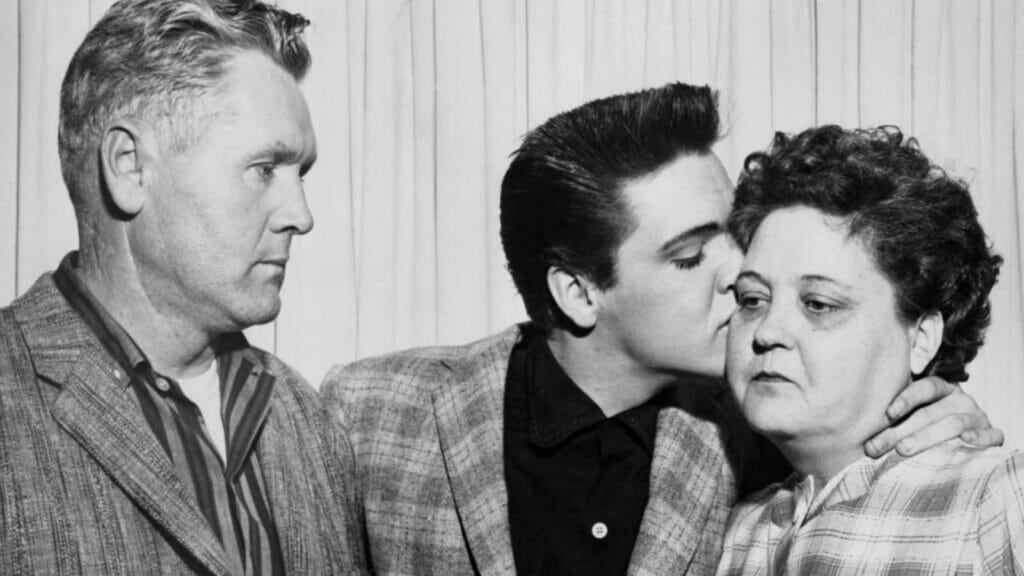 Elvis With Father and Mother