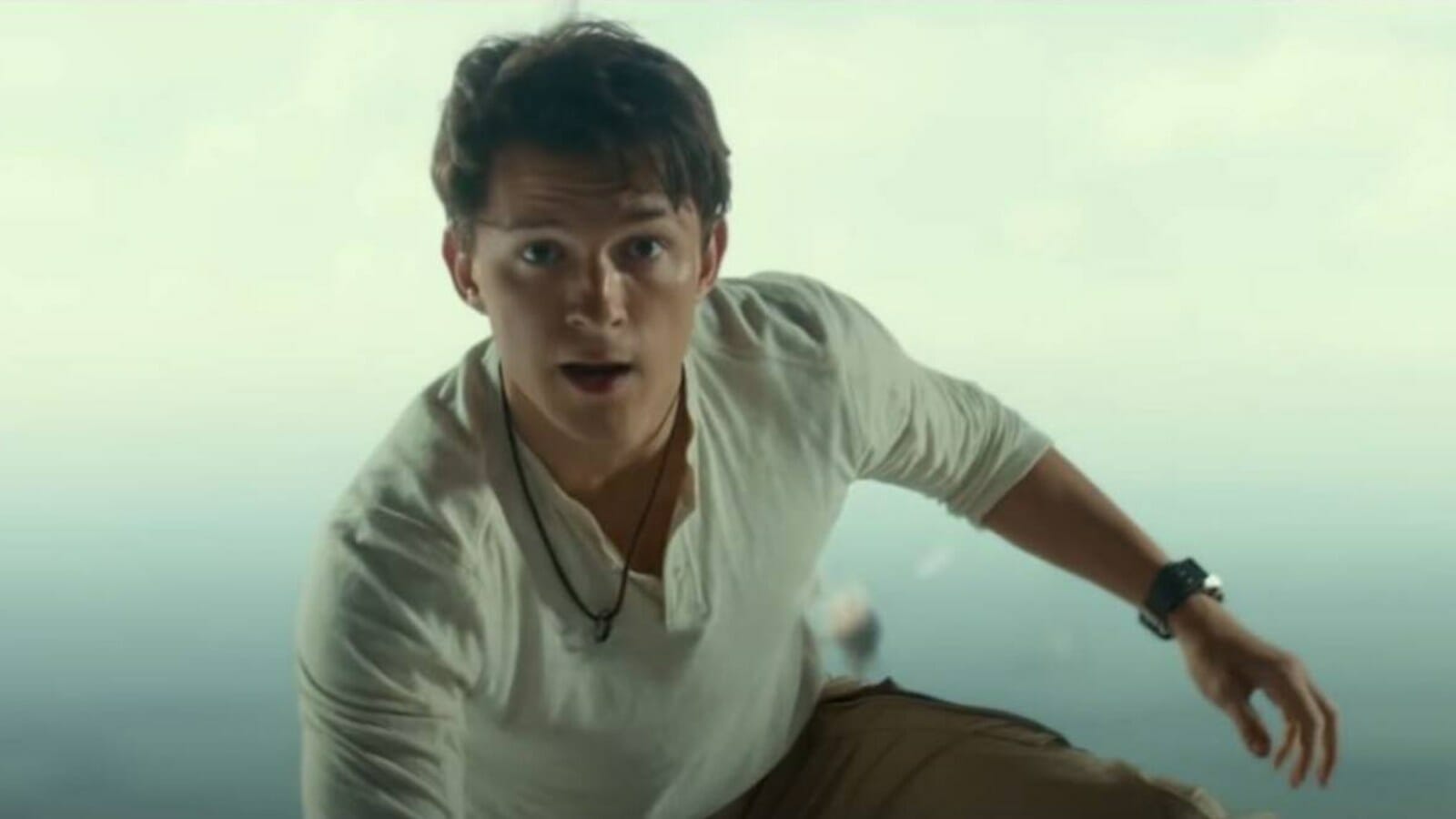 Tom Holland plays Nathan Drake in Uncharted