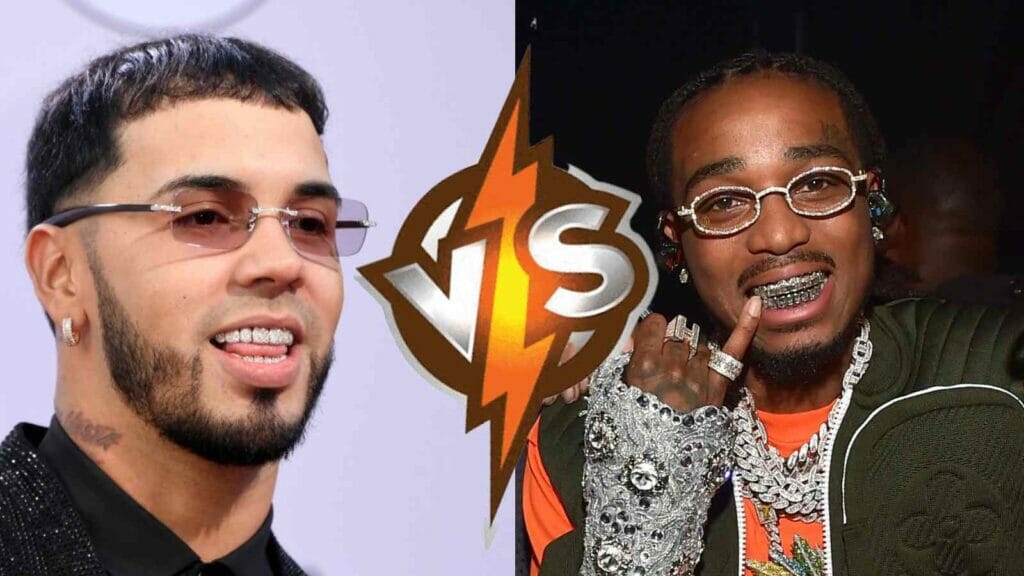 Anuel AA and Quavo 