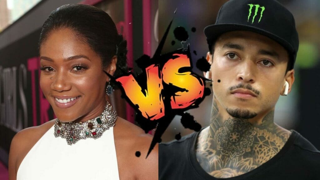 Tiffany Haddish and Nyjah Huston